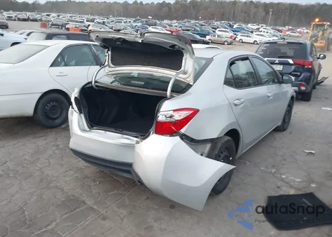 2018 Toyota Corolla Le from USA, damaged, VIN 5YFBURHE5JP817702
